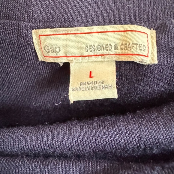 Gap Womens Maxi Dress Blue Strapless Stretch Elastic Pullover Size Large L - Picture 3 of 3